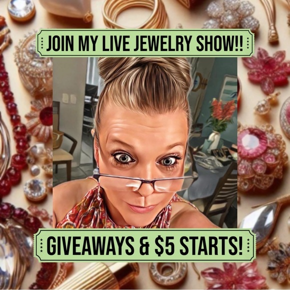 Like this flyer for a personal invite to my jewelry show❤️❤️.. LIKE AND SHARE🥰 - Picture 1 of 1